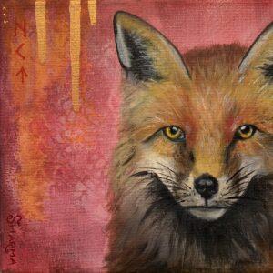 Lady Fox Of The Green Woods Behind Your House