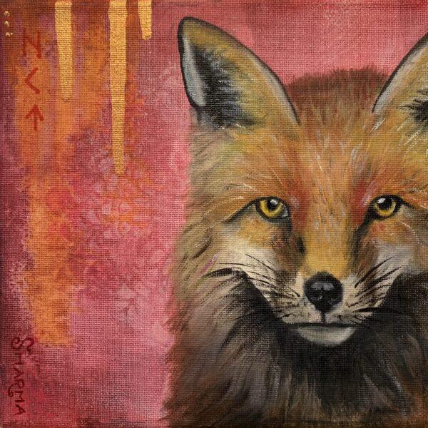 Lady Fox Of The Green Woods Behind Your House