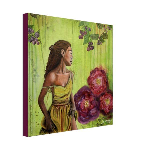 Marie in Wonderland - Canvas 40×40 cm / 16×16″