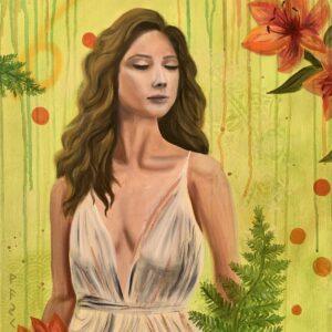 Lady in Green