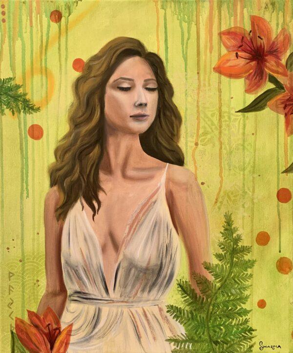 Lady in Green