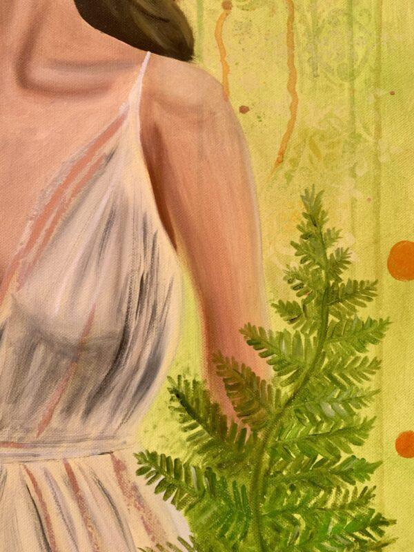 Lady in Green - Image 3